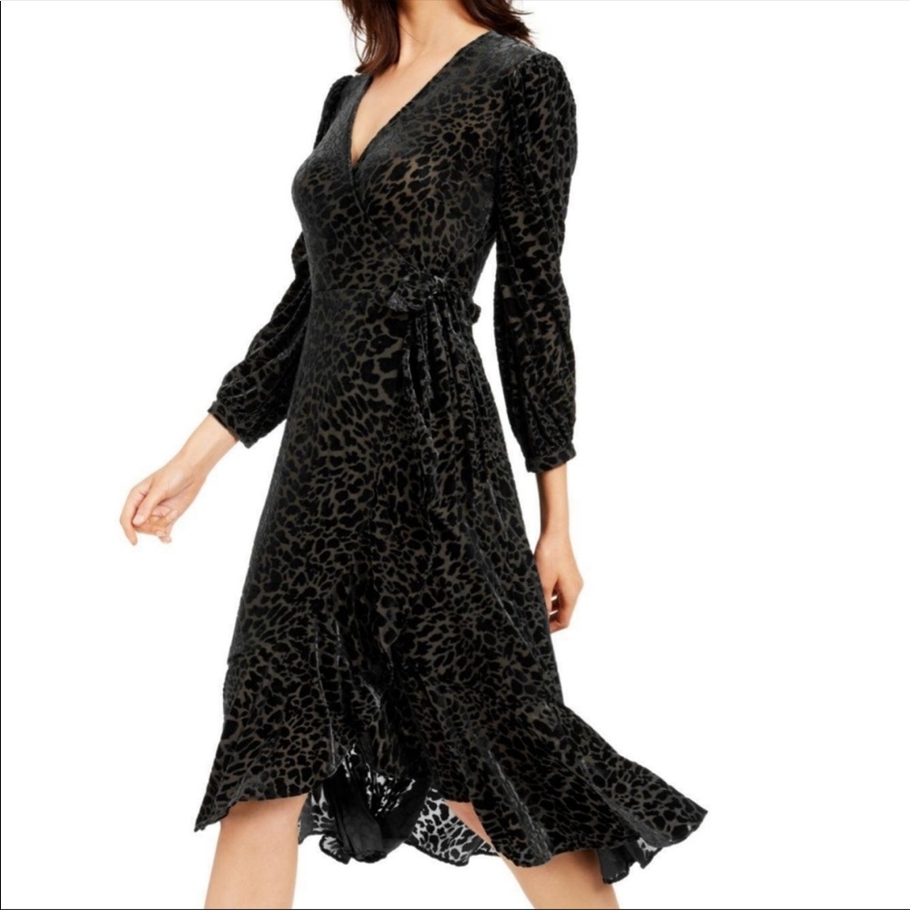 NWT Calvin Klein Burnout Velvet Dress